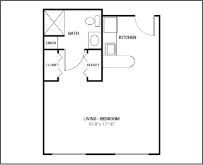 Alcove floor plan