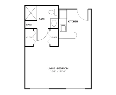 Alcove floor plan