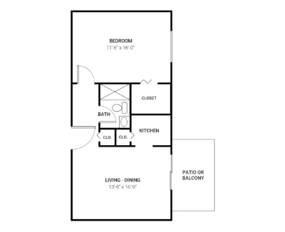 One-Bedroom with Balcony